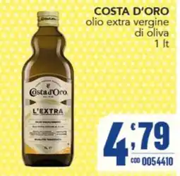 Gruppo di Palo Costa d'Oro olio extra vergine di oliva offerta