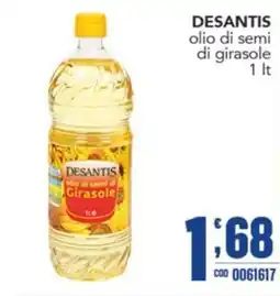 Gruppo di Palo Desantis olio di semi di girasole offerta