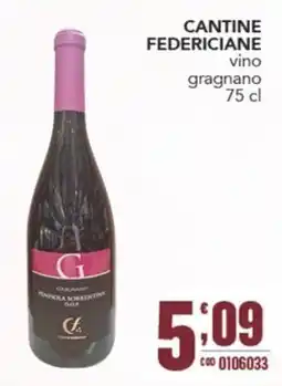 Gruppo di Palo Cantine Federiciane vino gragnano offerta