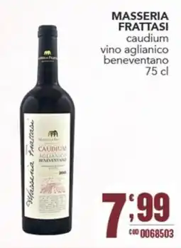Gruppo di Palo Masseria Frattasi caudium vino aglianico beneventano offerta