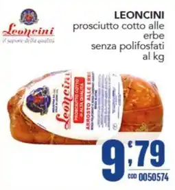 Gruppo di Palo Leoncini prosciutto cotto alle erbe offerta