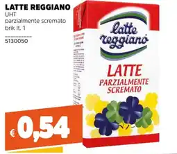 Stop&Shop Latte Reggiano parzialmente scremato offerta