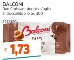 Stop&Shop Balconi Duo Croissant doppia sfoglia al cioccolato offerta
