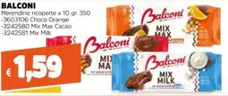 Stop&Shop Balconi Merendine ricoperte offerta