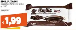 Stop&Shop Emilia Zaini cioccolato fondente extra offerta