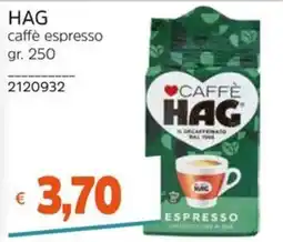 Stop&Shop Caffè espresso Hag offerta