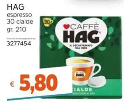 Stop&Shop Caffè Hag espresso offerta