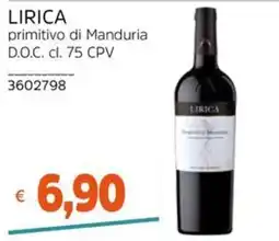 Stop&Shop Lirica primitivo di Manduria offerta