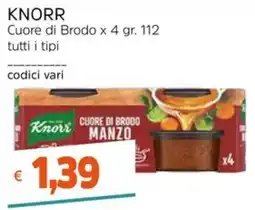 Stop&Shop Knorr Cuore di Brodo Manzo offerta