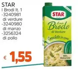 Stop&Shop Star il mio Brodo di Verdure offerta