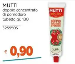 Stop&Shop Mutti doppio concentrato di pomodoro offerta