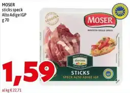 MEGA Moser sticks speck Alto Adige IGP offerta