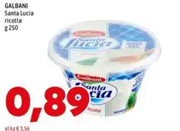 MEGA Galbani Santa Lucia ricotta offerta