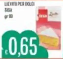 Mercadò Lievito per dolci Siga offerta