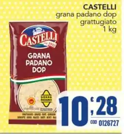 Gruppo di Palo Castelli grana padano dop grattugiato offerta