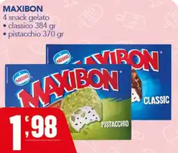 Gruppo di Palo Maxibon snack gelato offerta