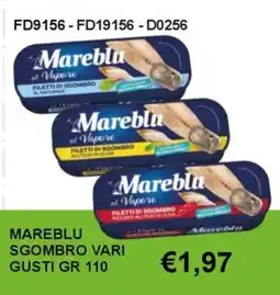 Italy Cash and Carry Mareblu sgombro vari offerta