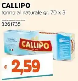 Stop&Shop Tonno al naturale Callipo offerta