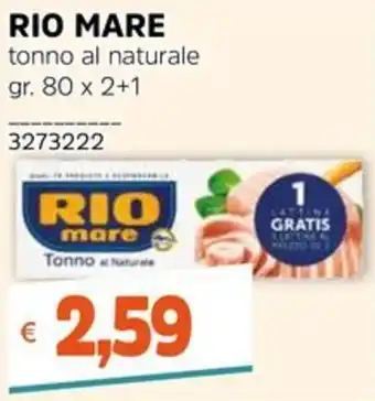 Rio mare tonno al naturale