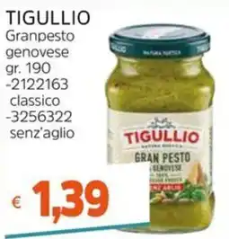 Stop&Shop Tigullio gran pesto genovese senza aglio offerta