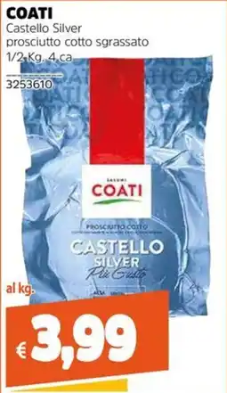 Stop&Shop Castello Silver prosciutto cotto sgrassato offerta