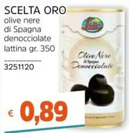 Stop&Shop Scelta Oro olive nere di Spagna denocciolate offerta