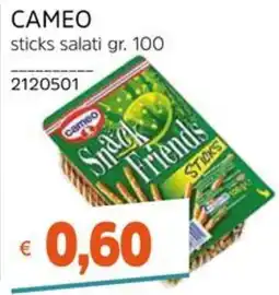 Stop&Shop Cameo sticks salati offerta