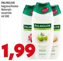 MEGA Palmolive bagnoschiuma Naturals offerta