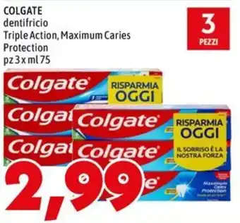 Colgate dentifricio Triple Action