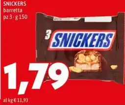 MEGA Snickers barretta offerta