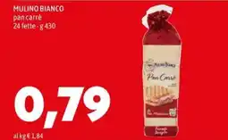 MEGA Mulino Bianco pan carré offerta