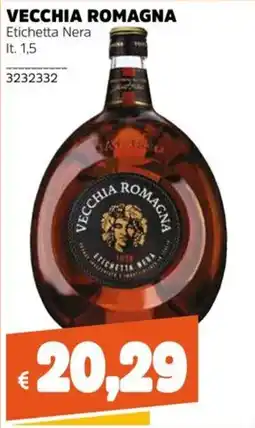 Stop&Shop Vecchia Romagna Etichetta Nera offerta