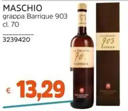 Stop&Shop Maschio grappa Barrique 903 offerta