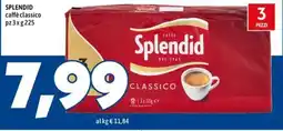 MEGA Splendid caffè classico offerta