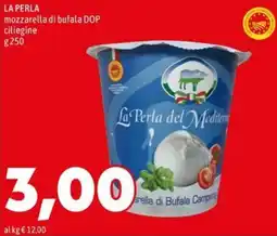 MEGA La Perla mozzarella di bufala DOP offerta