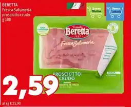 MEGA Beretta prosciutto crudo offerta