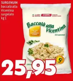 MEGA Baccalà alla Vicentina offerta