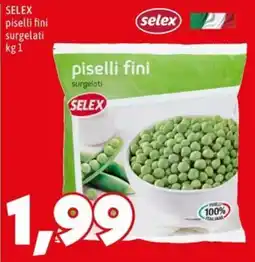 MEGA SELEX piselli fini offerta