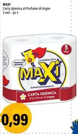 Hurrà Carta Igienica al profumo di argan offerta