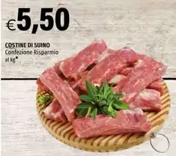 Hurrà Costine di suino offerta