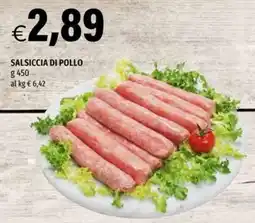 Hurrà Salsiccia di pollo offerta