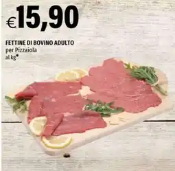 Hurrà Fettine di bovino adulto per Pizzaiola offerta