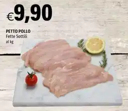 Hurrà Petto pollo fette sottili offerta