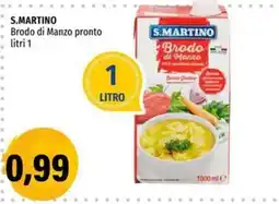 Hurrà S.MARTINO Brodo di Manzo pronto offerta