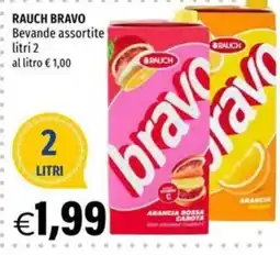 Hurrà Rauch Bravo bevande assortite offerta
