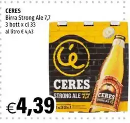 Hurrà Ceres Birra Strong Ale offerta