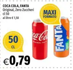 Hurrà Coca Cola, Fanta Original, Zero Zuccheri offerta