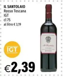 Hurrà Il Santolaio Rosso Toscana IGT offerta