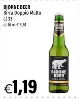 Hurrà Bjørne Beer Birra Doppio Malto offerta