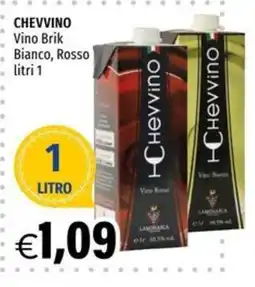 Hurrà Chevvino Vino Brik Bianco, Rosso offerta